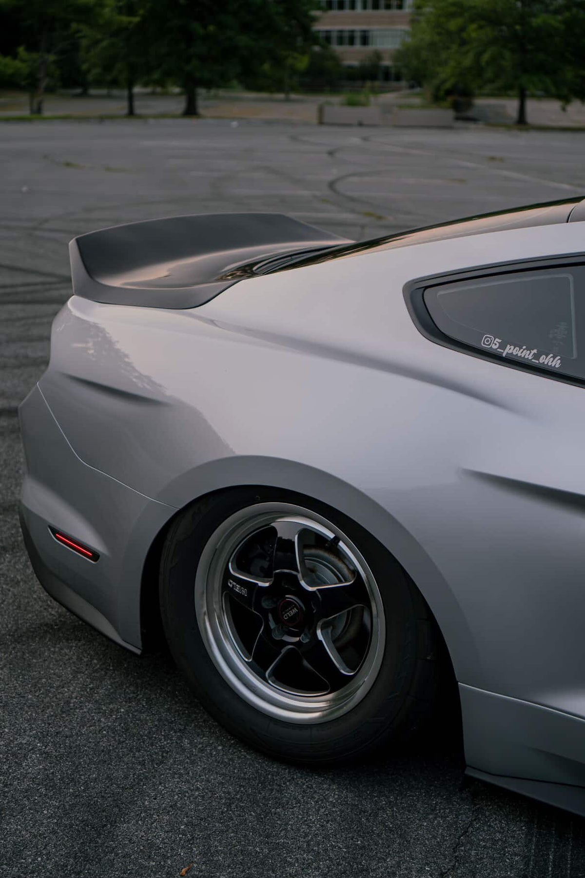 Carbon Fiber Ducktail Trunk for 2015–2023 Ford Mustang S550 by MAZ Muscle