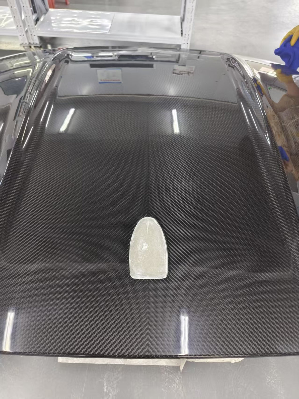 Dry Carbon Fiber Roof for 2015–2025 Ford Mustang by MAZ Muscle