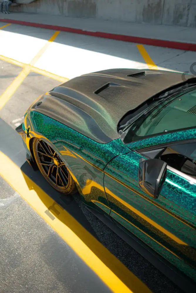 GT3 Hood for 2015–2023 Ford Mustang S550 by MAZ Muscle