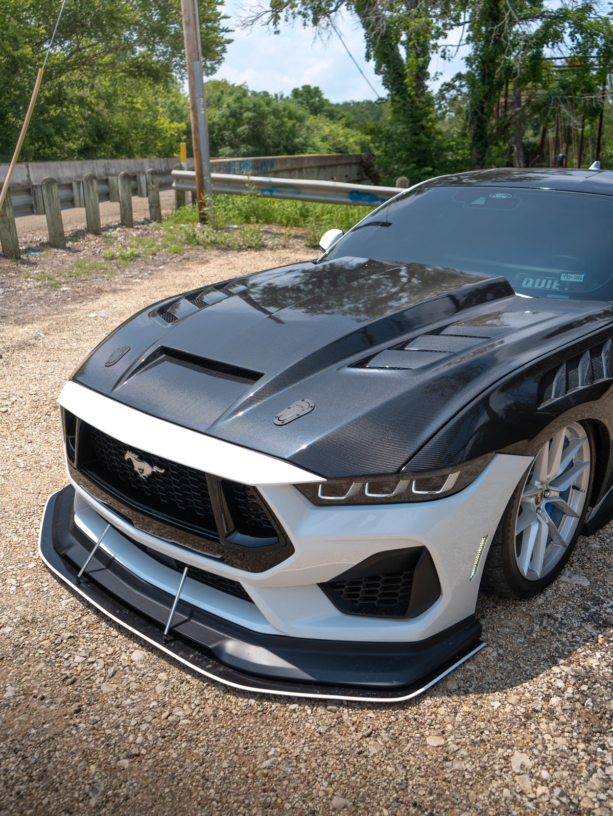 High Cowl Terminator Hood for 2024+ Ford Mustang S650 by MAZ Muscle