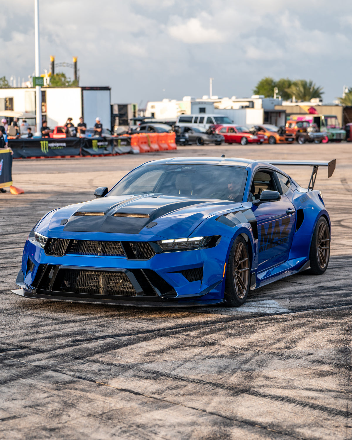 R1 Evo Widebody Kit for 2024+ Ford Mustang S650 by MAZ Muscle
