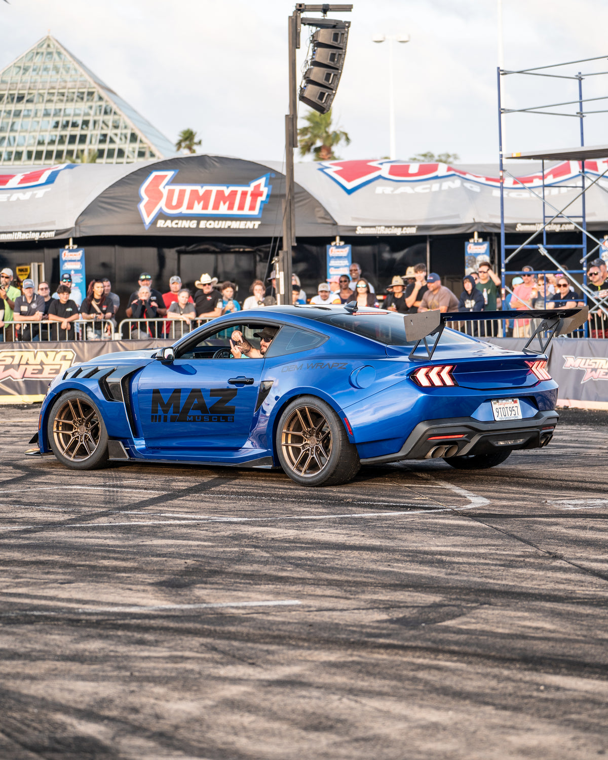 R1 Evo Widebody Kit for 2024+ Ford Mustang S650 by MAZ Muscle