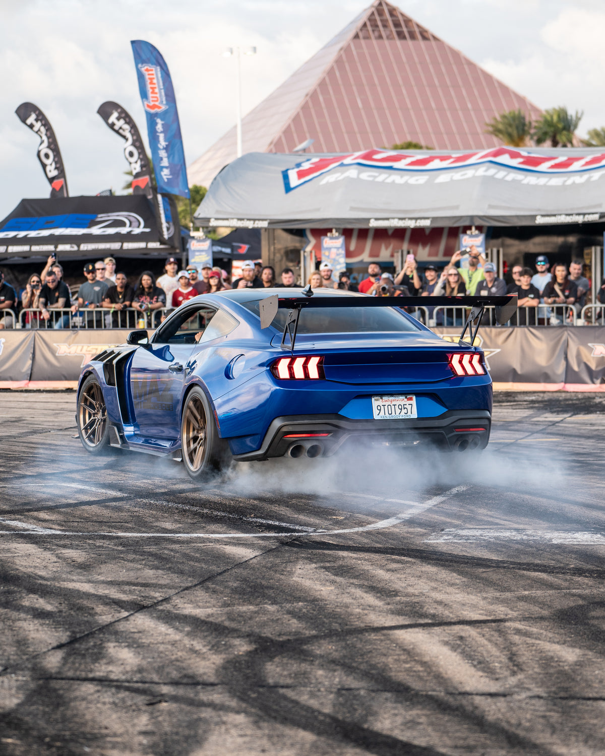 R1 Evo Widebody Kit for 2024+ Ford Mustang S650 by MAZ Muscle