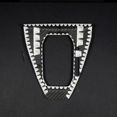Mustang carbon fiber gear shift cover for 10-speed models