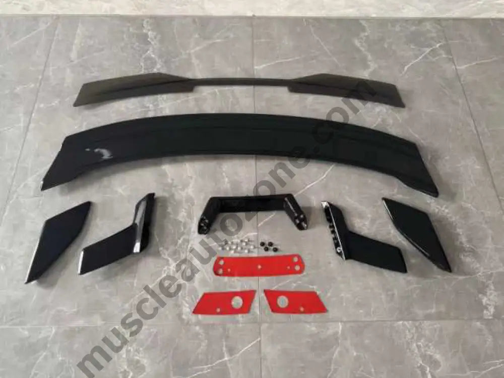 2024 Mustang Dark Horse Spoiler gloss black rear wing