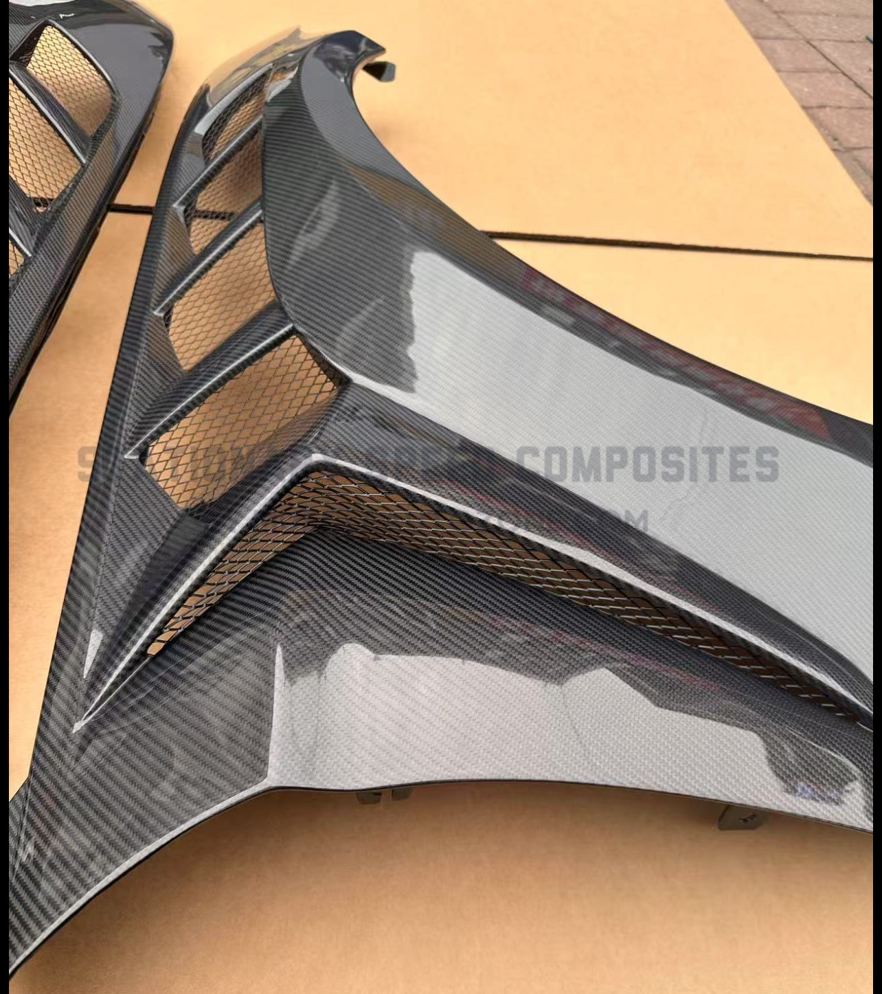 2015–2017 Mustang GTD carbon fiber fenders track fit