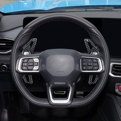 Mustang carbon fiber paddle shifter extensions 2024