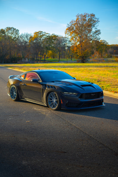 2024 Terminator Hood Mustang Double Sided Dry Carbon Fiber
