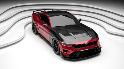 2024 Mustang carbon fiber bumper for EcoBoost, GT, Dark Horse