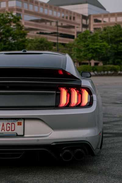 Carbon Fiber Ducktail Trunk for 2015–2023 Ford Mustang S550 by MAZ Muscle