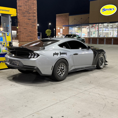 Carbon Fiber Trunklid with Ducktail for 2024+ Ford Mustang S650 by MAZ Muscle