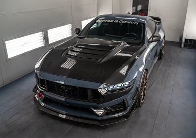 Dark Horse SC Hood for 2024+ Ford Mustang S650 by MAZ Muscle
