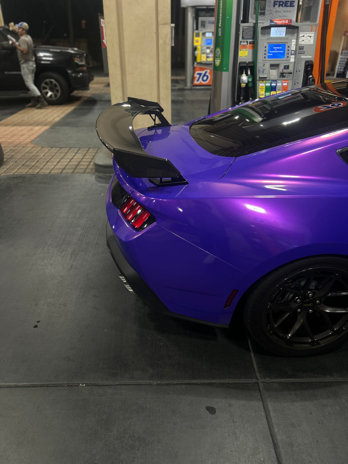 GT4-R Carbon Fiber Wing for 2015–2023 and 2024+ Ford Mustang by MAZ Muscle