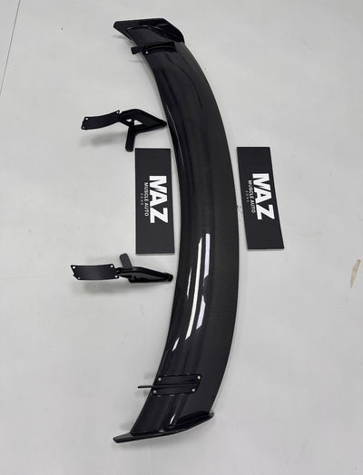 GT4-R Carbon Fiber Wing for 2015–2023 and 2024+ Ford Mustang by MAZ Muscle