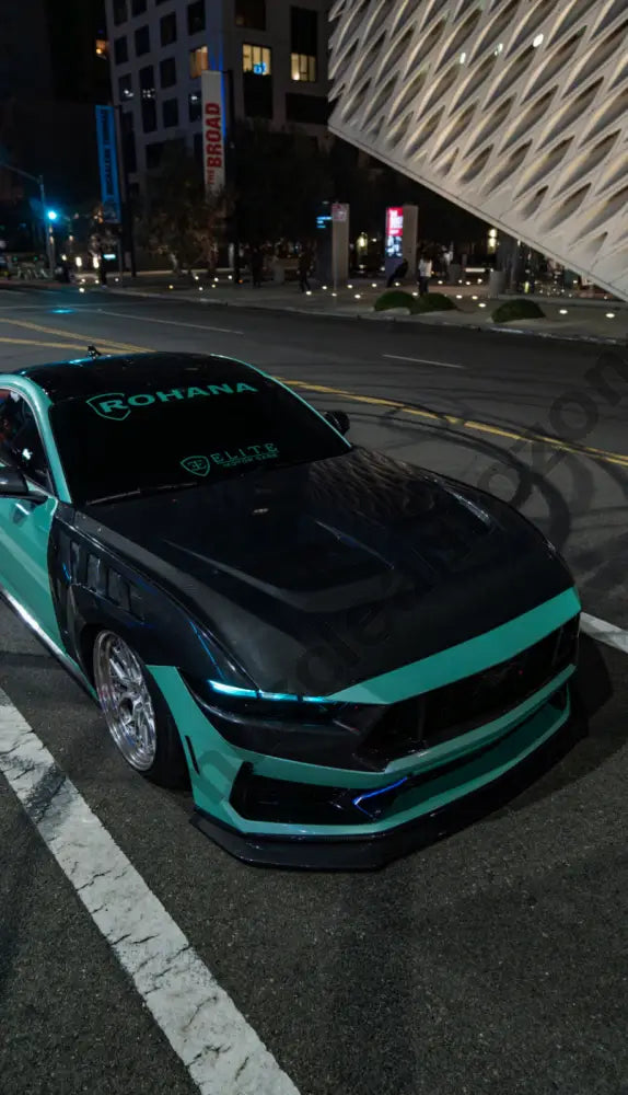 GTD Carbon Fiber Hood for 2024 Mustang performance fit