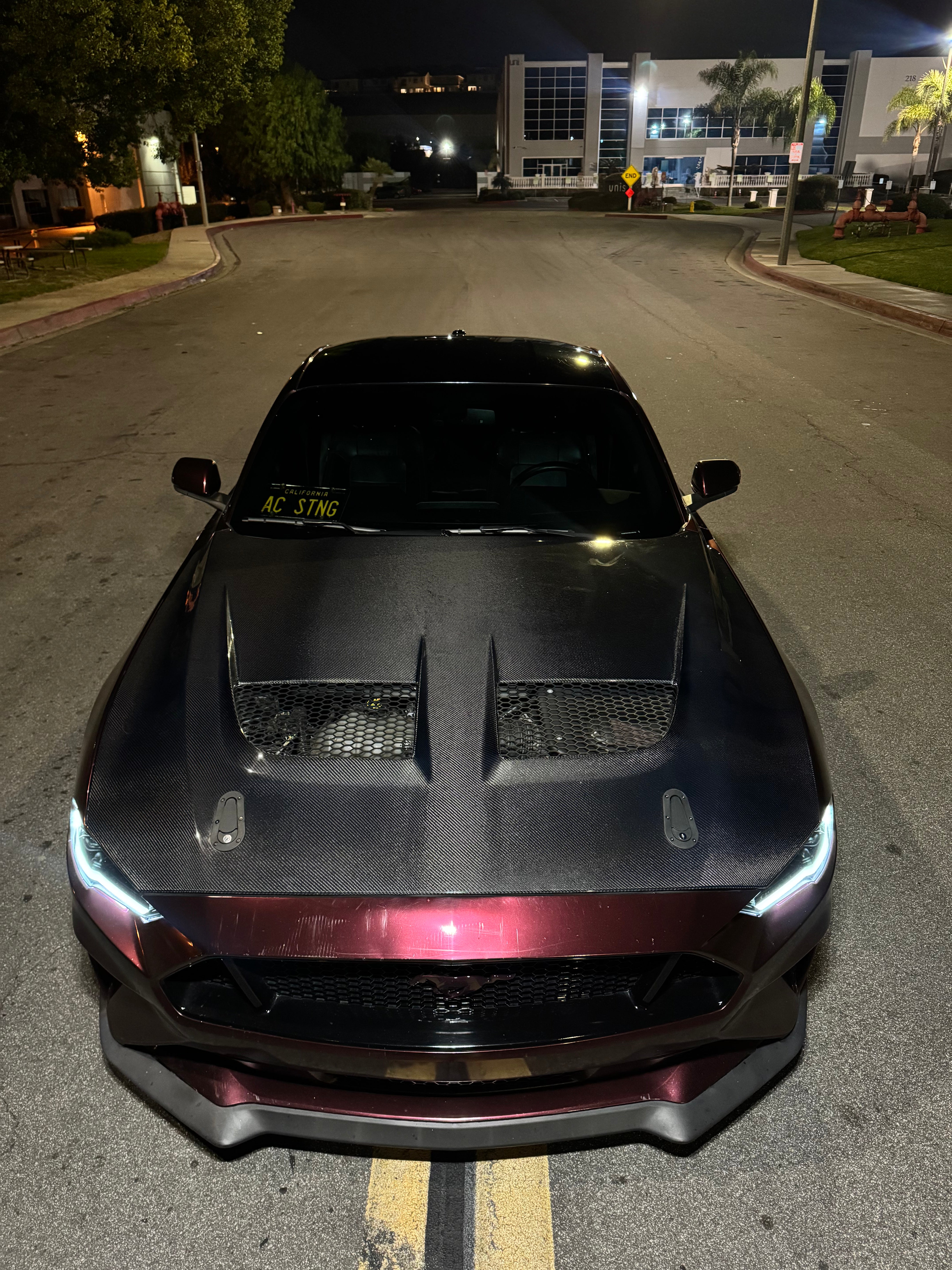 GTD Hood for 2018–2023 Ford Mustang S550 by MAZ Muscle