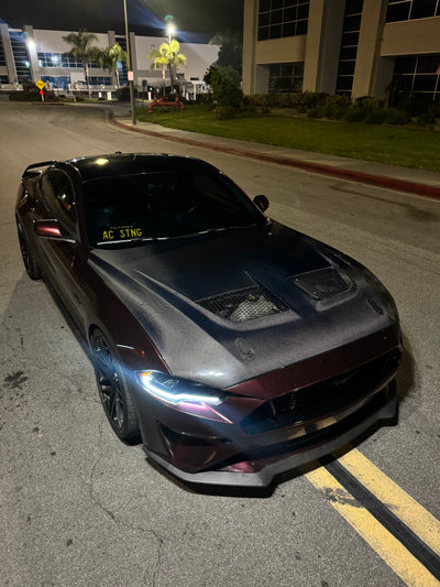 GTD Hood for 2018–2023 Ford Mustang S550 by MAZ Muscle