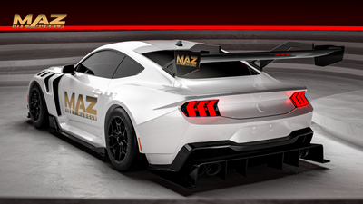 R1 Evo Widebody Kit for 2024+ Ford Mustang S650 by MAZ Muscle