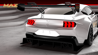 R1 Evo Widebody Kit for 2024+ Ford Mustang S650 by MAZ Muscle