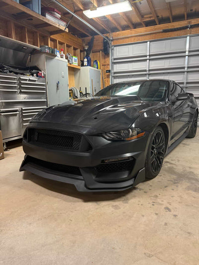 Viper AMS Hood for 2015–2023 Ford Mustang S550 by MAZ Muscle