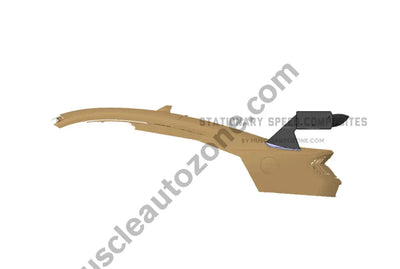Mustang carbon fiber rear wing for GT models 2015 to 2024